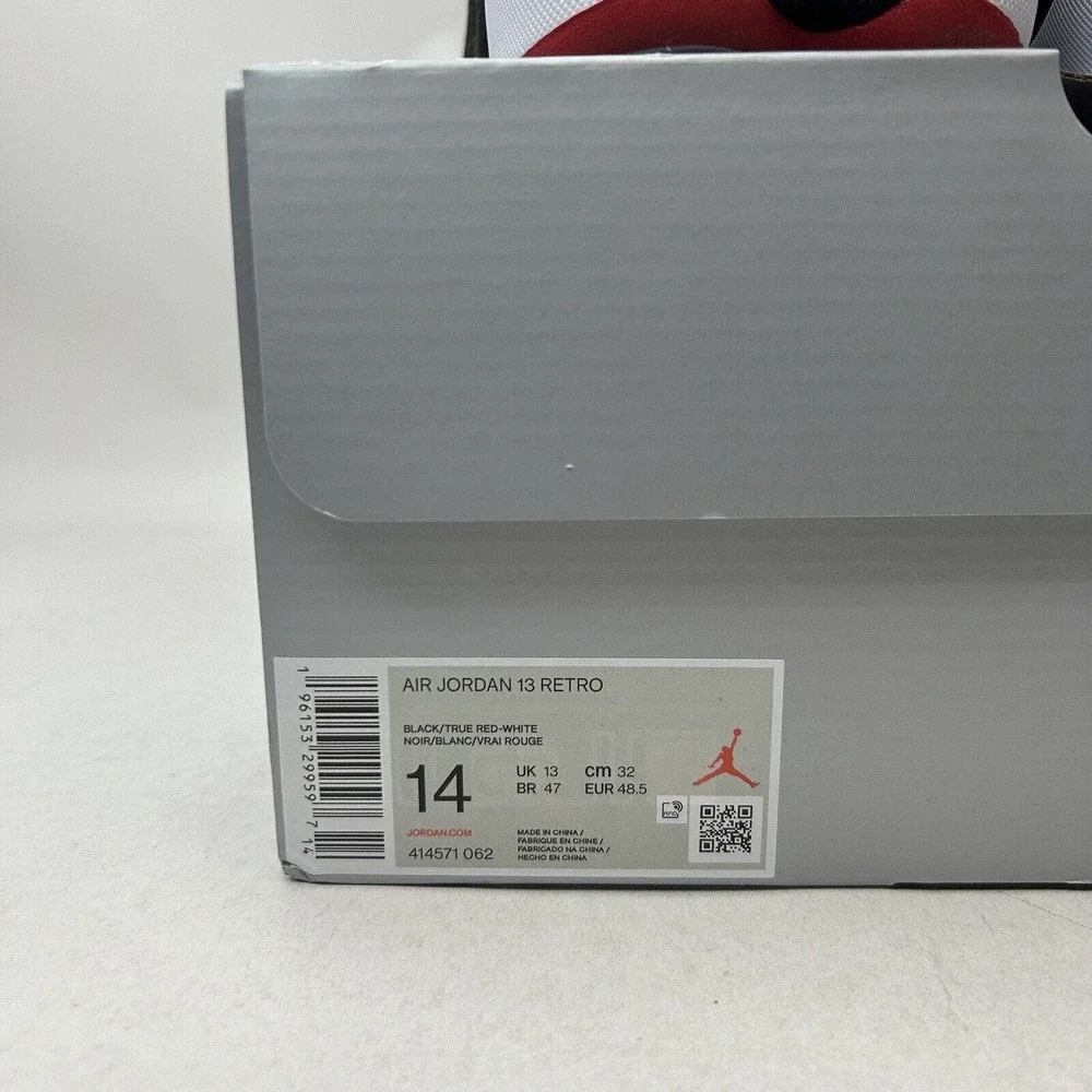 Nike Shoes Air Jordan 13 Retro “Playoff/Black Red” 2024 - Picture 5 of 5
